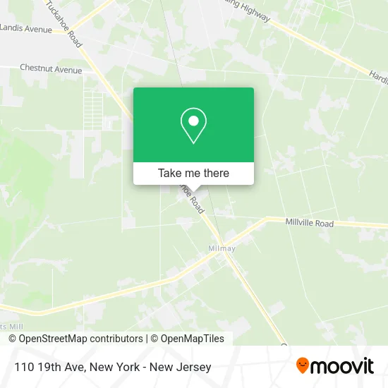 110 19th Ave, Milmay, NJ 08340 map