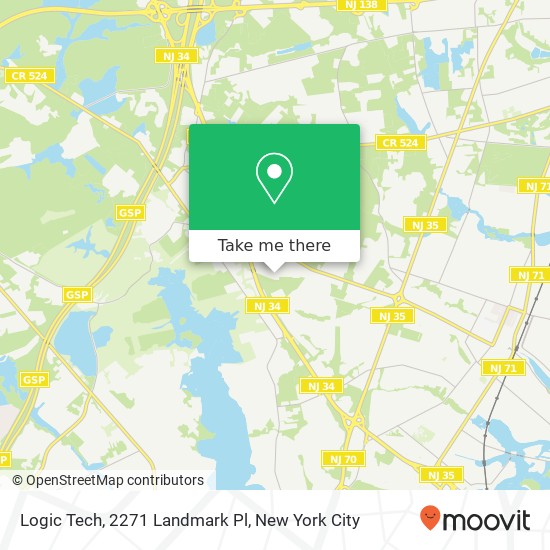 Logic Tech, 2271 Landmark Pl map