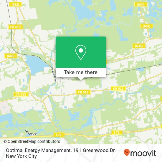 Optimal Energy Management, 191 Greenwood Dr map