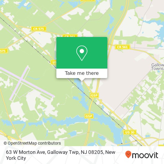 63 W Morton Ave, Galloway Twp, NJ 08205 map