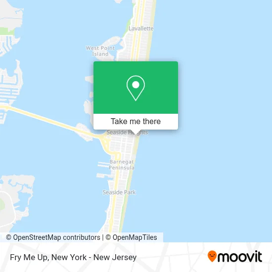 Fry Me Up map