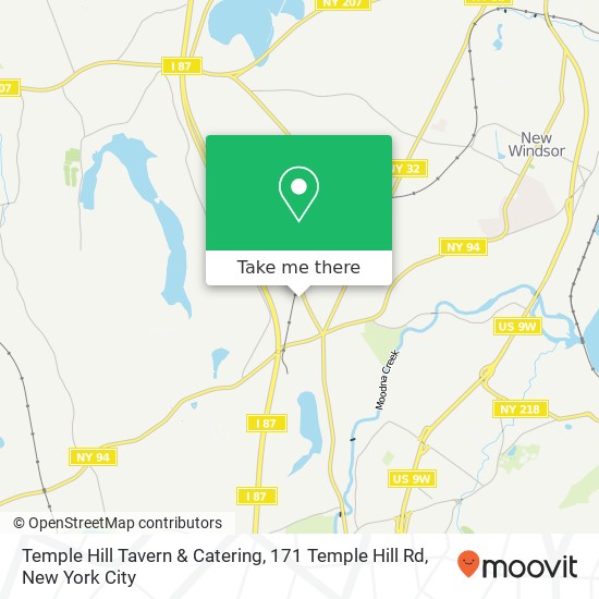 Temple Hill Tavern & Catering, 171 Temple Hill Rd map