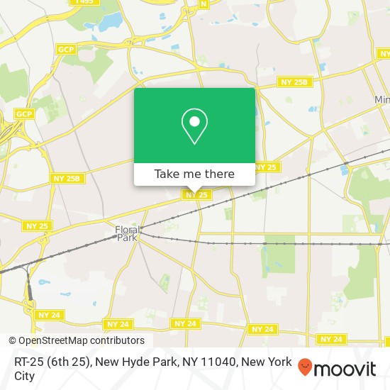 RT-25 (6th 25), New Hyde Park, NY 11040 map