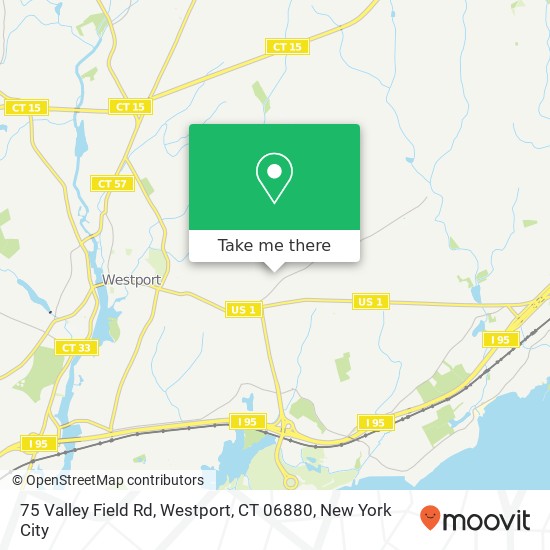 75 Valley Field Rd, Westport, CT 06880 map