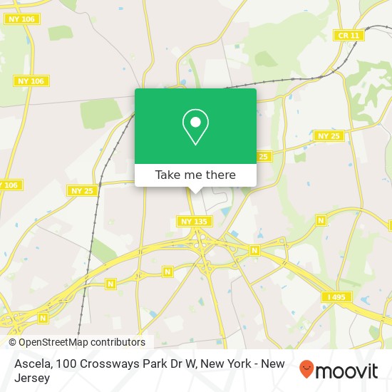 Ascela, 100 Crossways Park Dr W map