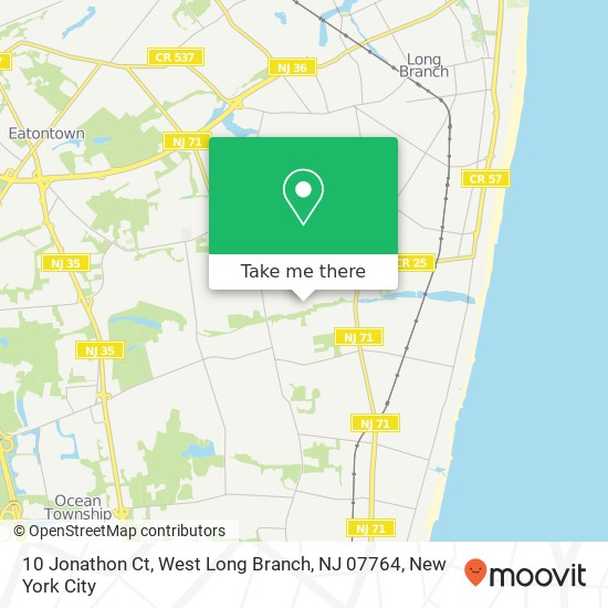 10 Jonathon Ct, West Long Branch, NJ 07764 map