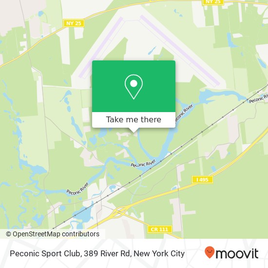 Peconic Sport Club, 389 River Rd map