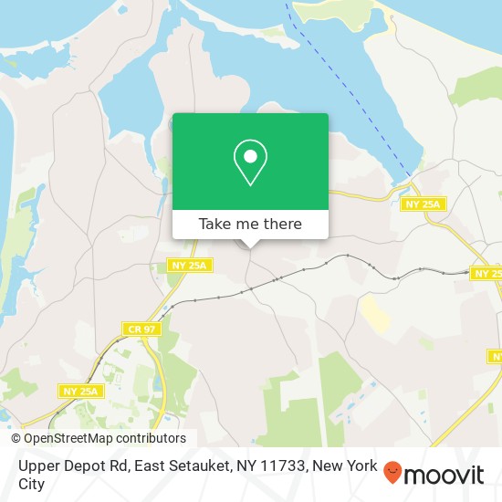 Upper Depot Rd, East Setauket, NY 11733 map