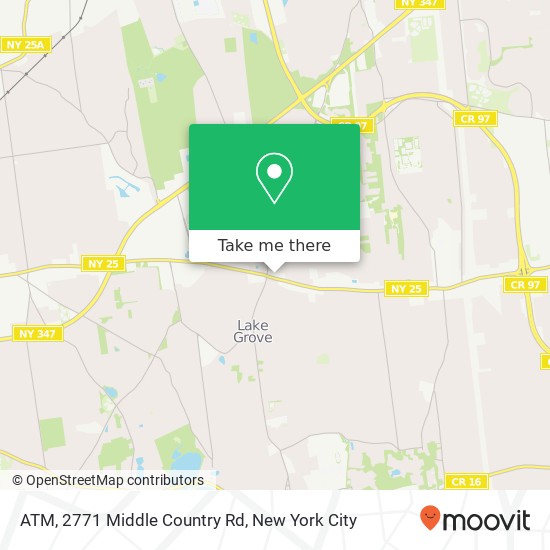 ATM, 2771 Middle Country Rd map