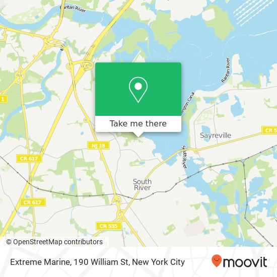 Extreme Marine, 190 William St map