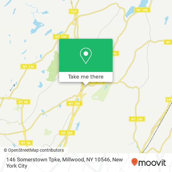 Mapa de 146 Somerstown Tpke, Millwood, NY 10546