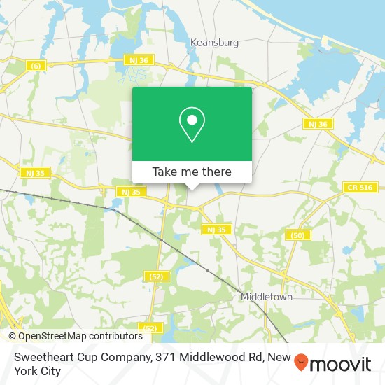 Sweetheart Cup Company, 371 Middlewood Rd map