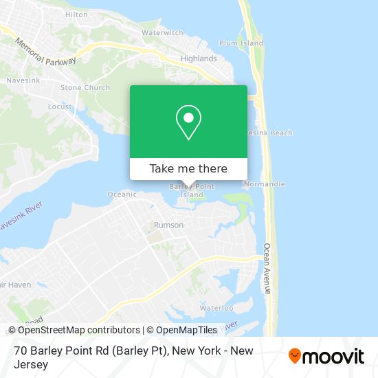 Mapa de 70 Barley Point Rd (Barley Pt)