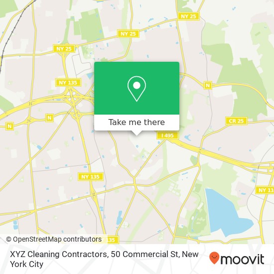 Mapa de XYZ Cleaning Contractors, 50 Commercial St