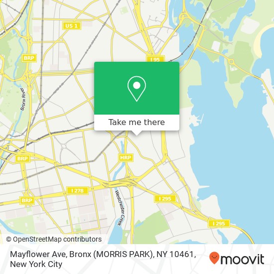 Mayflower Ave, Bronx (MORRIS PARK), NY 10461 map
