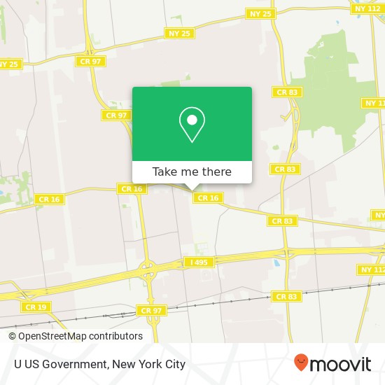 Mapa de U US Government