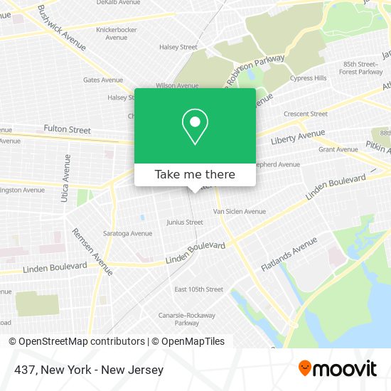 How To Get To 437 In Brooklyn By Subway Bus Or Train Moovit