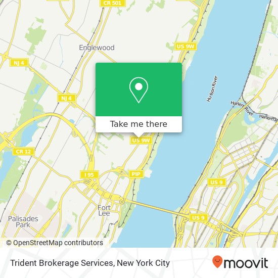 Trident Brokerage Services, 120 Sylvan Ave map