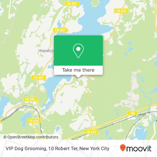 VIP Dog Grooming, 10 Robert Ter map