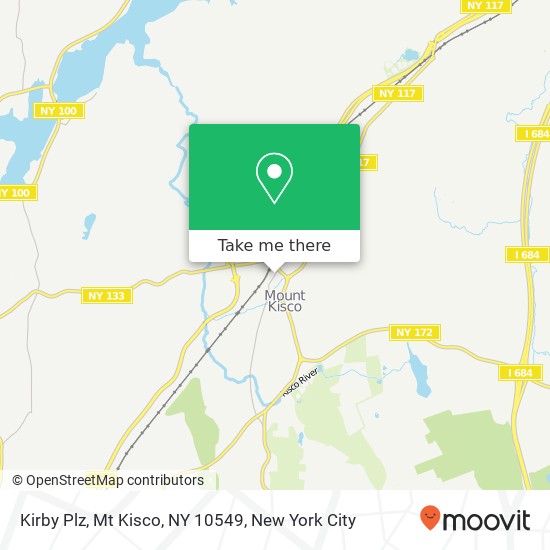 Mapa de Kirby Plz, Mt Kisco, NY 10549