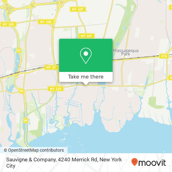 Sauvigne & Company, 4240 Merrick Rd map