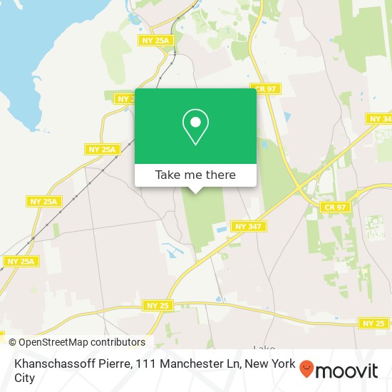 Mapa de Khanschassoff Pierre, 111 Manchester Ln