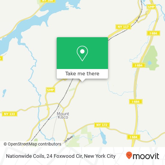 Mapa de Nationwide Coils, 24 Foxwood Cir
