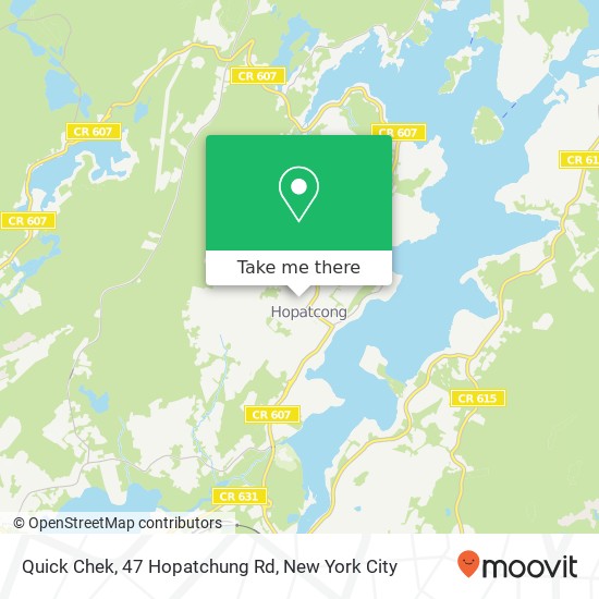 Quick Chek, 47 Hopatchung Rd map