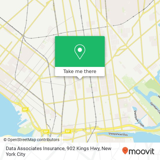 Mapa de Data Associates Insurance, 902 Kings Hwy