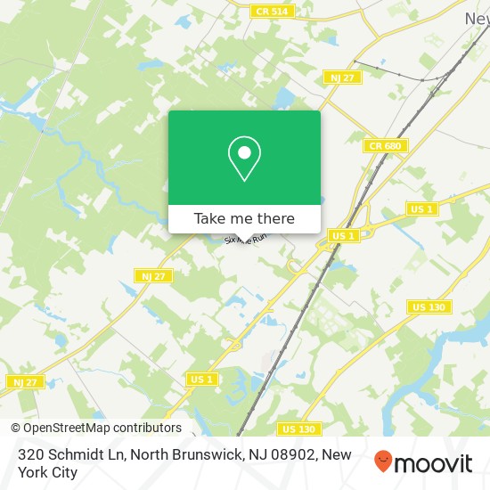 320 Schmidt Ln, North Brunswick, NJ 08902 map