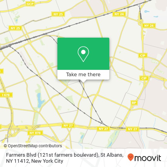 Farmers Blvd (121st farmers boulevard), St Albans, NY 11412 map