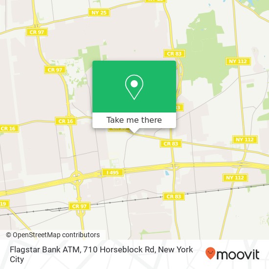 Mapa de Flagstar Bank ATM, 710 Horseblock Rd