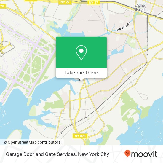 Garage Door and Gate Services, 605 Rockaway Tpke map