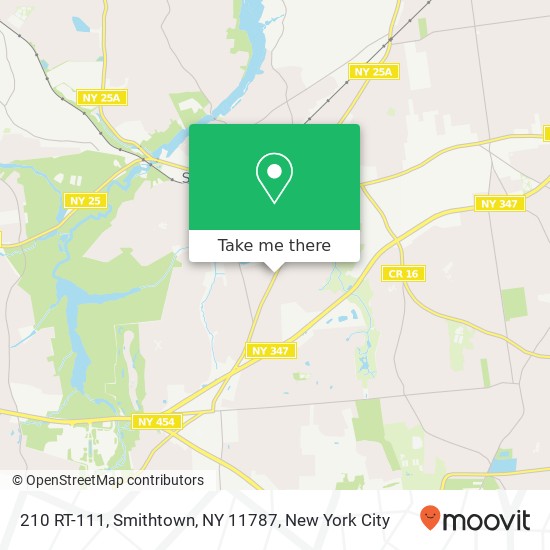 210 RT-111, Smithtown, NY 11787 map