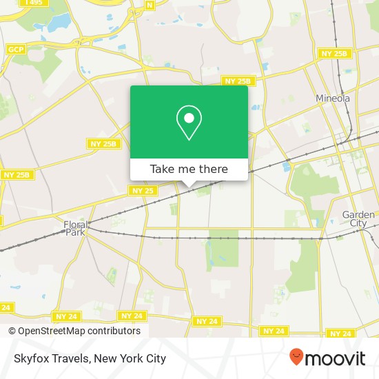 Mapa de Skyfox Travels