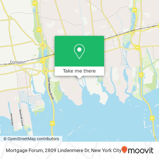 Mortgage Forum, 2809 Lindenmere Dr map