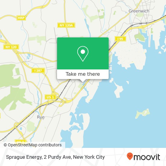 Mapa de Sprague Energy, 2 Purdy Ave