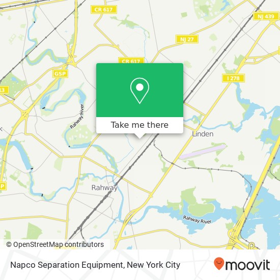 Napco Separation Equipment map