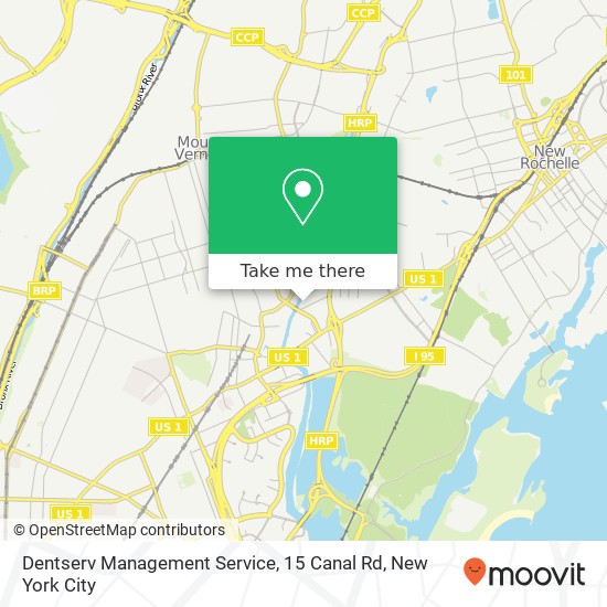 Dentserv Management Service, 15 Canal Rd map