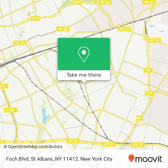 Foch Blvd, St Albans, NY 11412 map