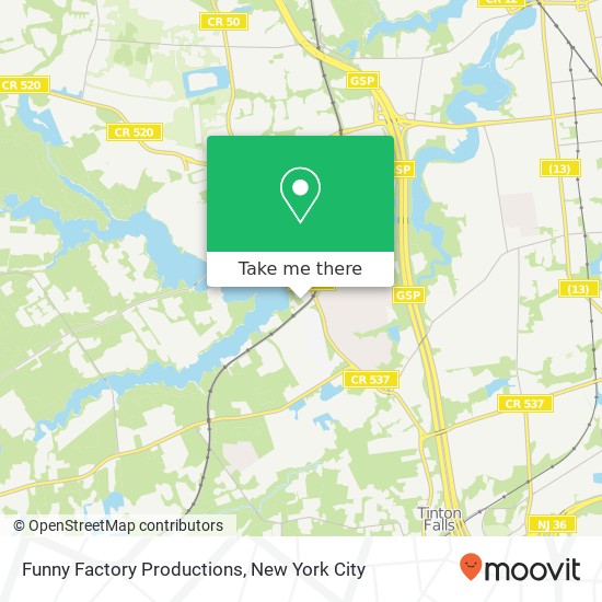 Mapa de Funny Factory Productions