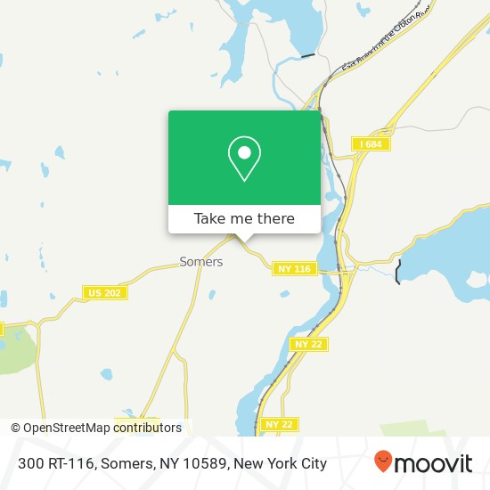 300 RT-116, Somers, NY 10589 map