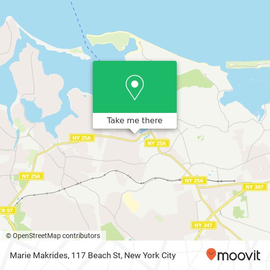 Marie Makrides, 117 Beach St map