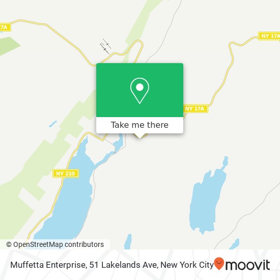 Mapa de Muffetta Enterprise, 51 Lakelands Ave
