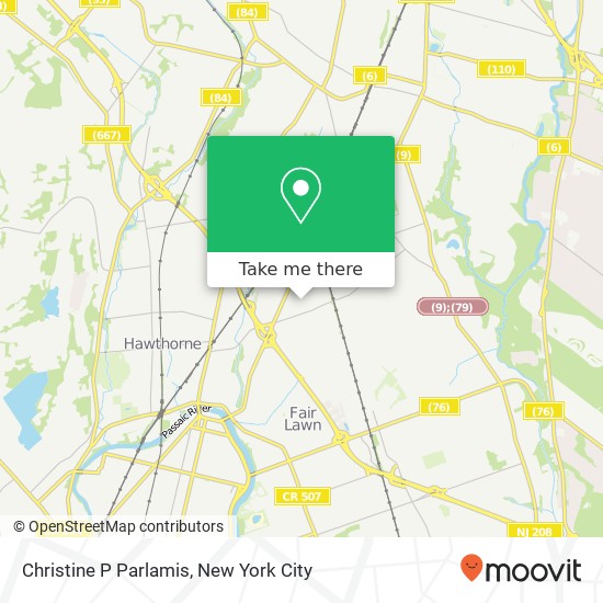 Christine P Parlamis, 85 Waldron Ave map