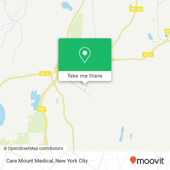 Care Mount Medical, 3535 Hill Blvd map