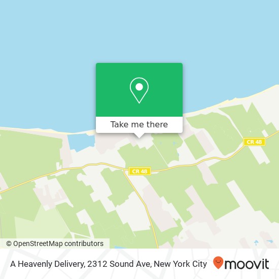 Mapa de A Heavenly Delivery, 2312 Sound Ave