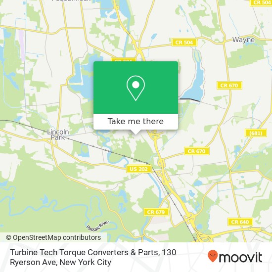 Turbine Tech Torque Converters & Parts, 130 Ryerson Ave map