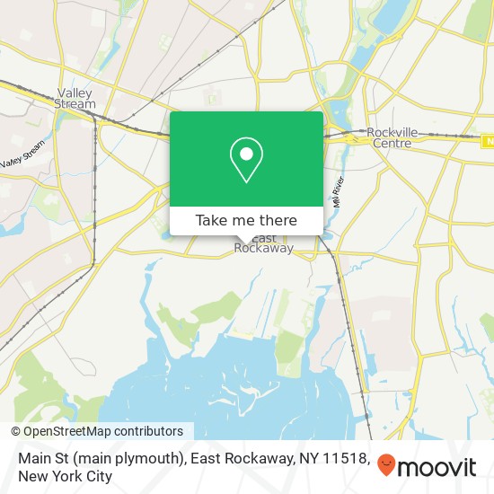 Main St (main plymouth), East Rockaway, NY 11518 map