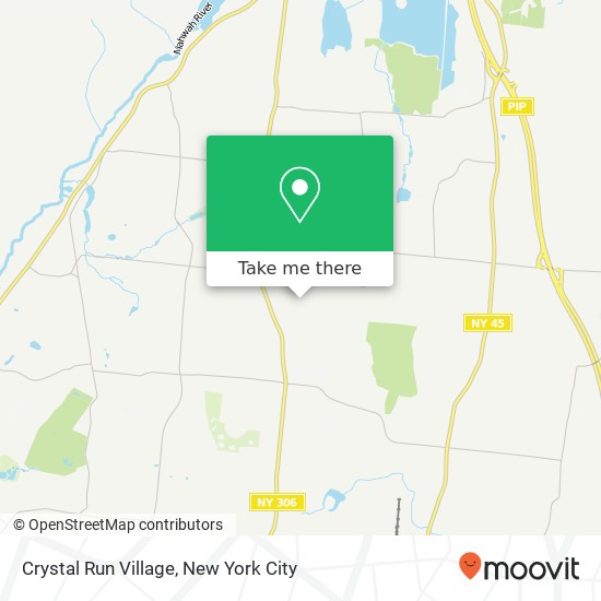 Mapa de Crystal Run Village, 11 Green Hill Ln